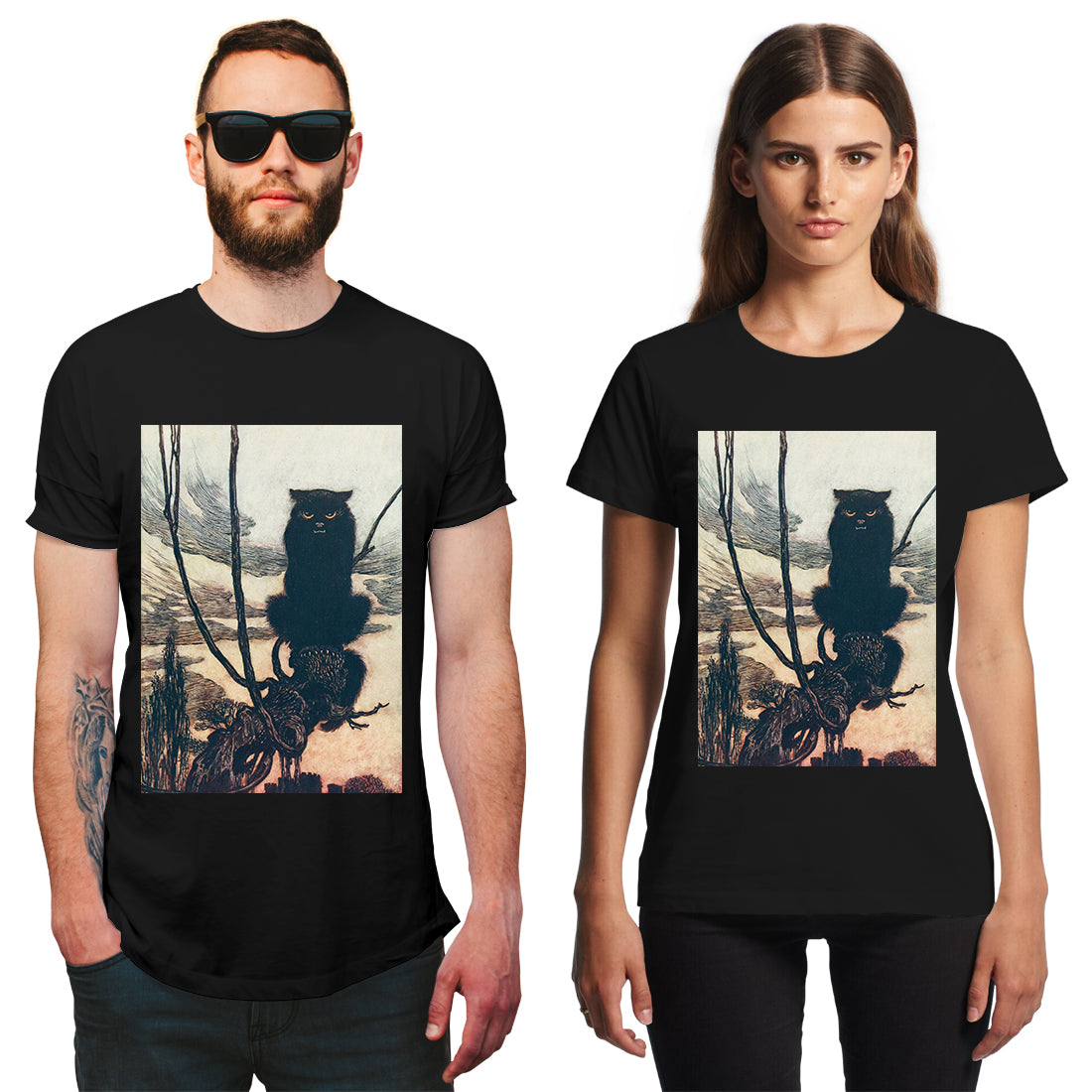 By day she made herself into a cat 1920 T-Shirt