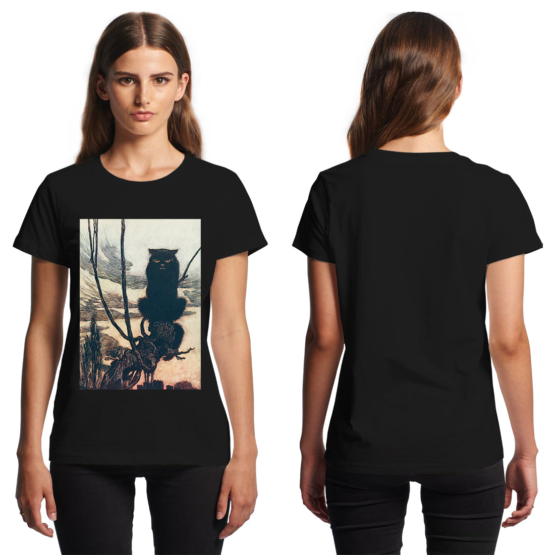 By day she made herself into a cat 1920 T-Shirt