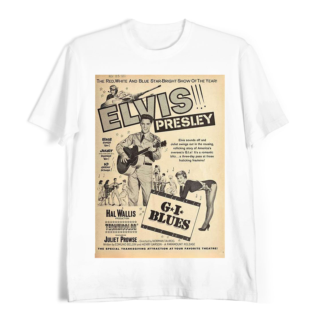Elvis Presley Gi Blues Vol 1 T-Shirt