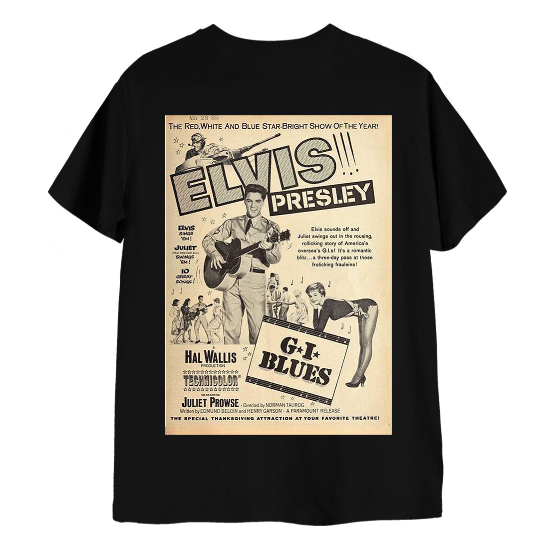 Elvis Presley Gi Blues Vol 1 T-Shirt