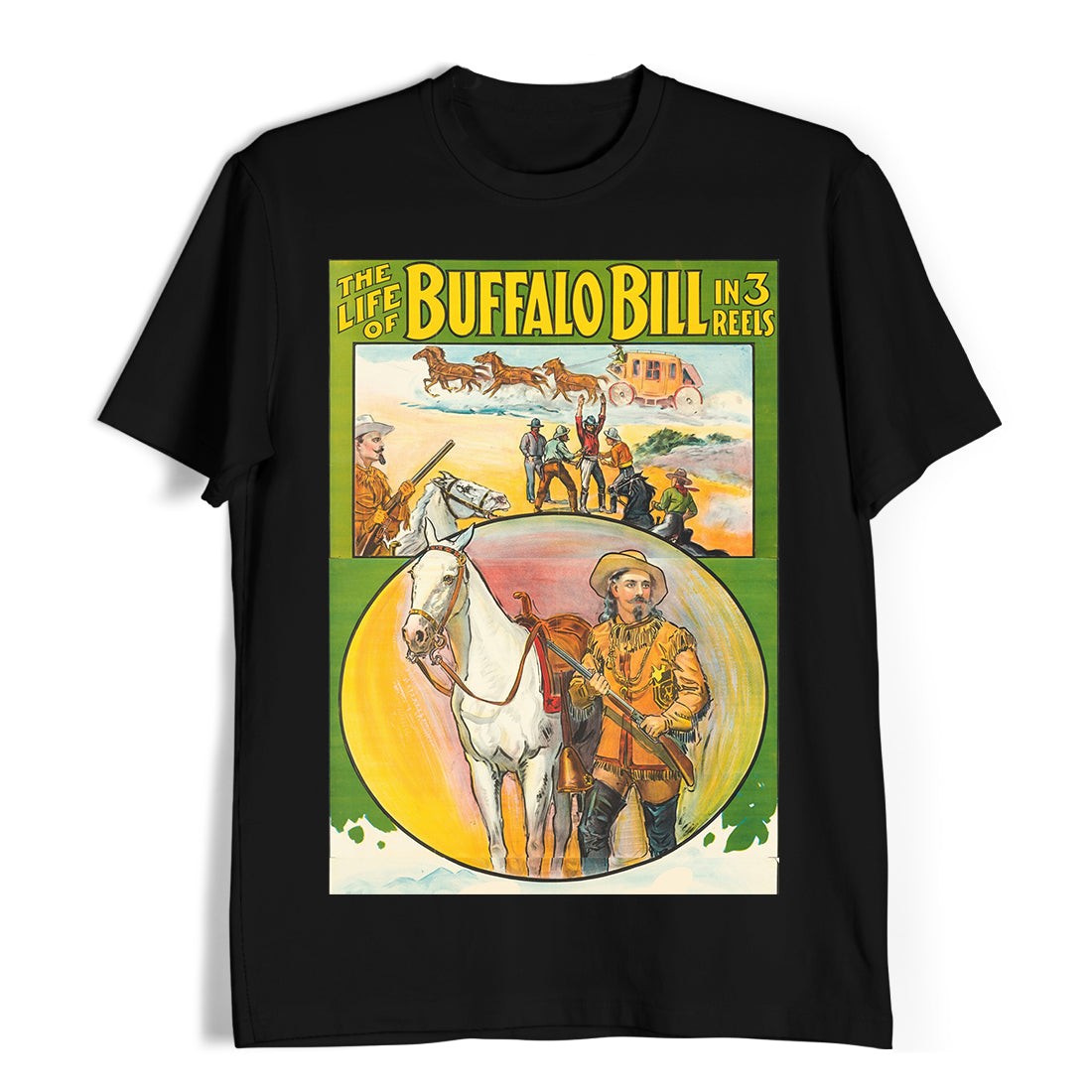 The Life of Buffalo Bill (1912) T-Shirt
