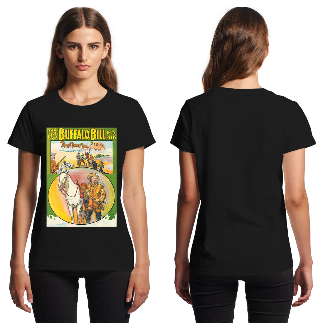 The Life of Buffalo Bill (1912) T-Shirt