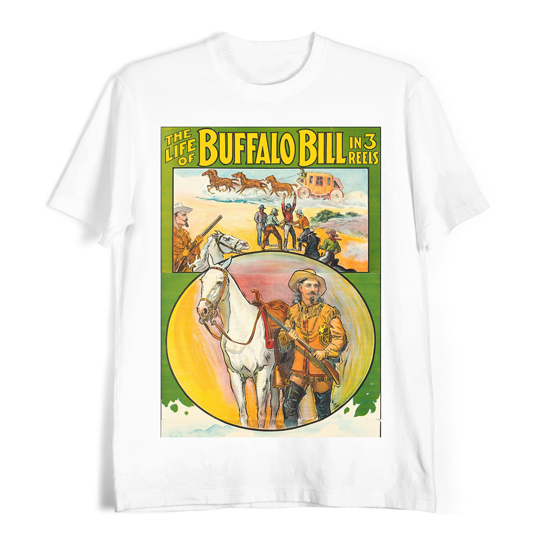 The Life of Buffalo Bill (1912) T-Shirt