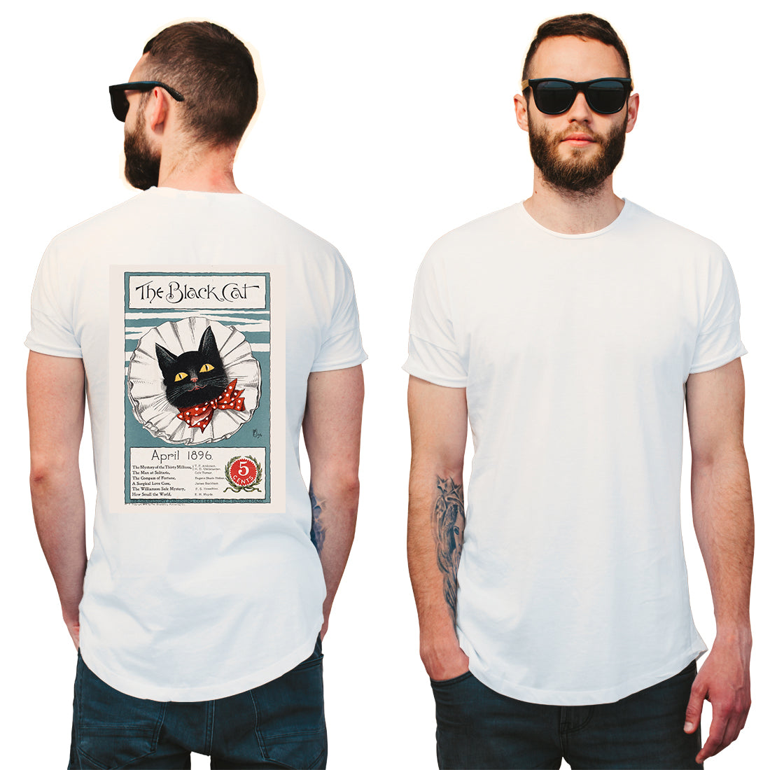 The black cat, April 1896 T-Shirt