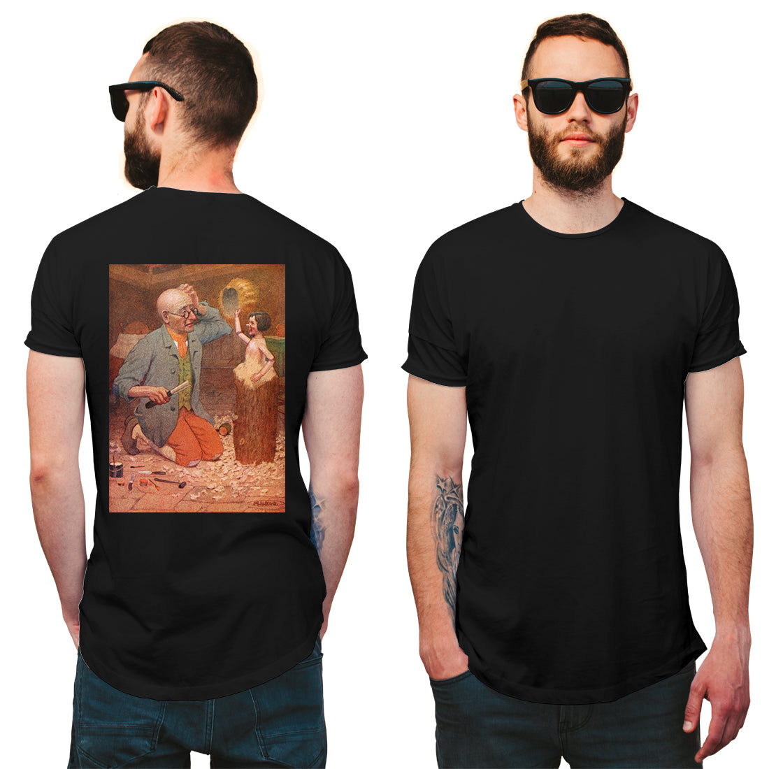 Pinocchio Puppet’s Hand 1916 T-Shirt
