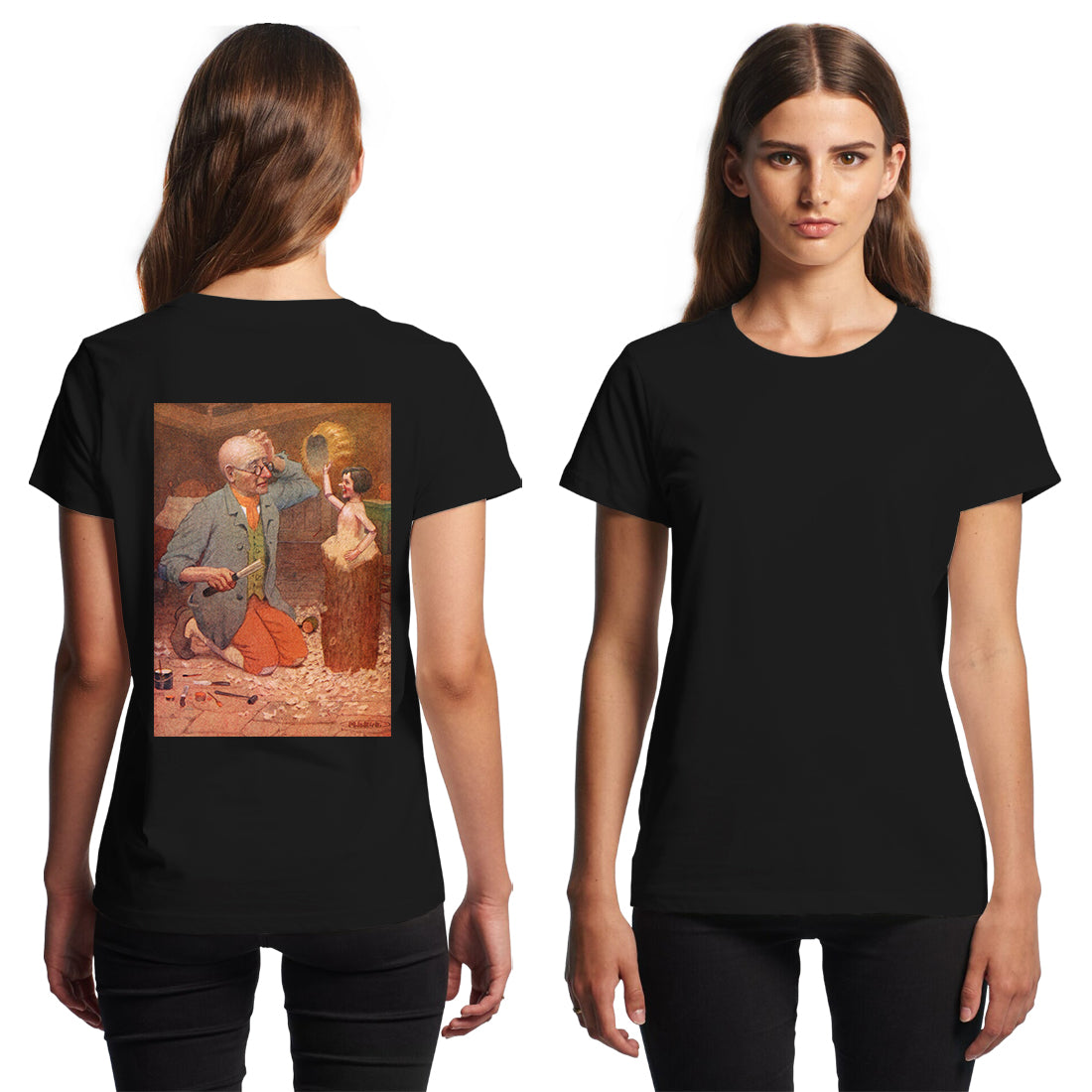 Pinocchio Puppet’s Hand 1916 T-Shirt