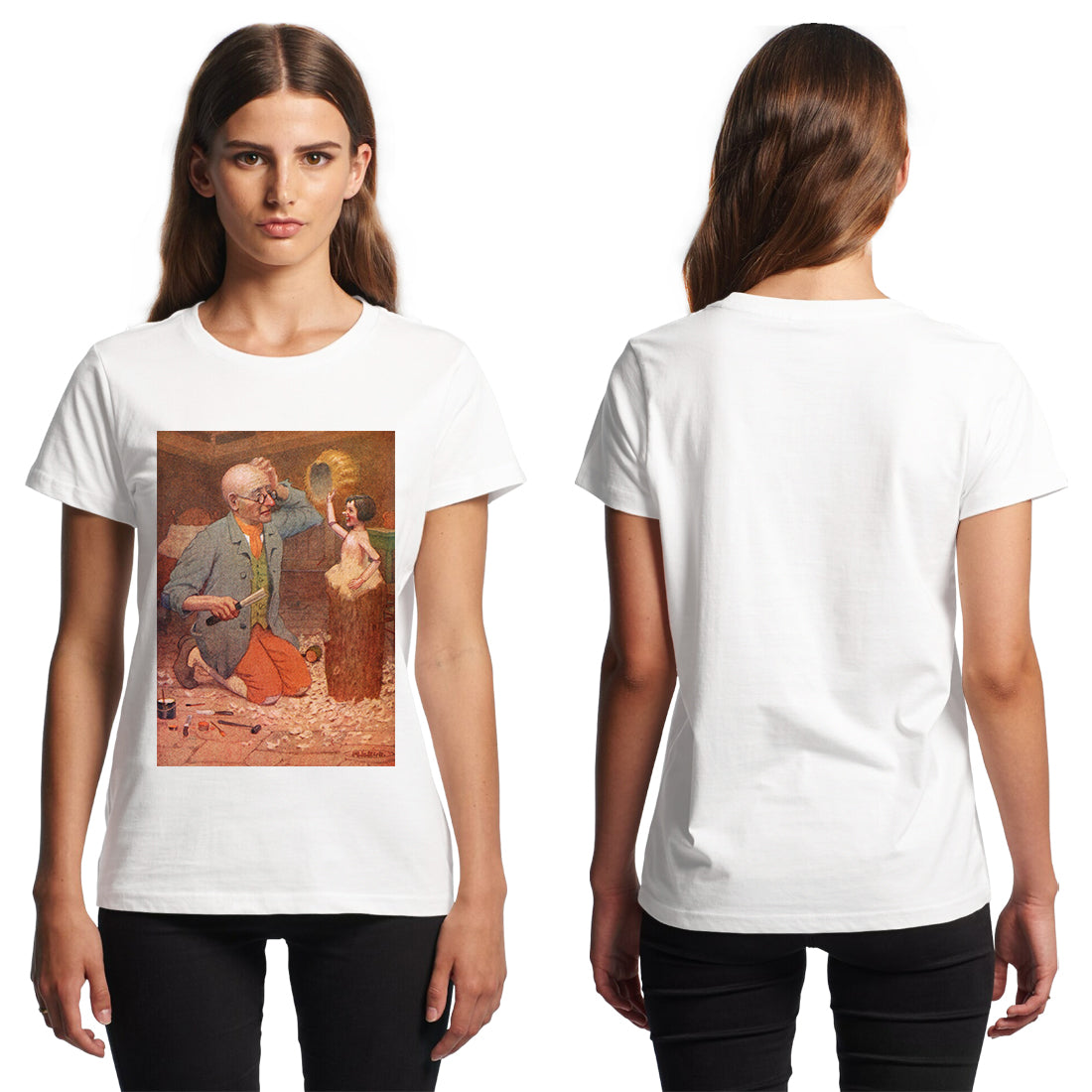 Pinocchio Puppet’s Hand 1916 T-Shirt