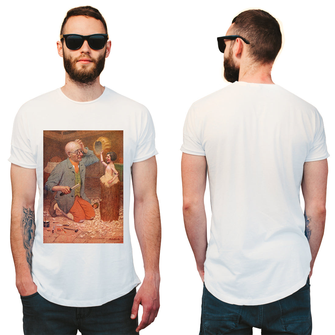 Pinocchio Puppet’s Hand 1916 T-Shirt