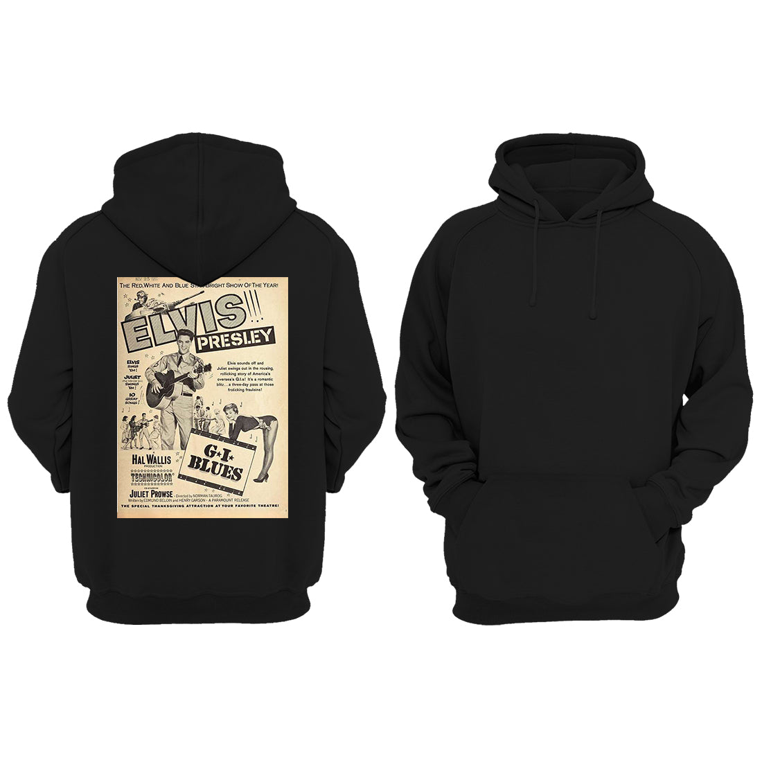 Elvis Presley Gi Blues Hoodie