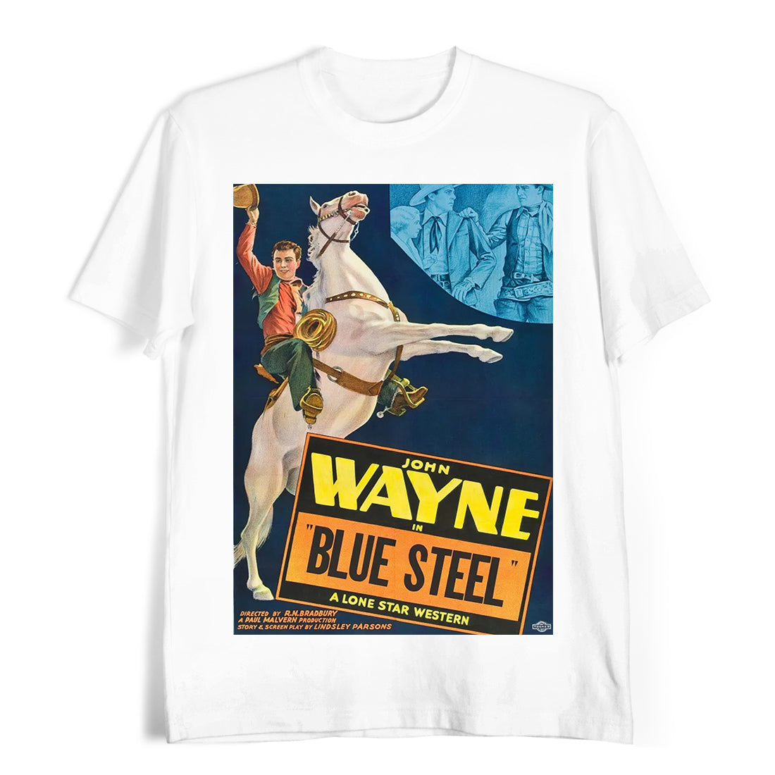 Blue Steel (1934) John Wayne T-Shirt