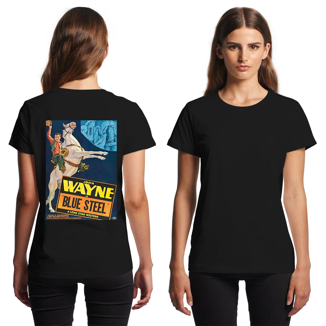 Blue Steel (1934) John Wayne T-Shirt