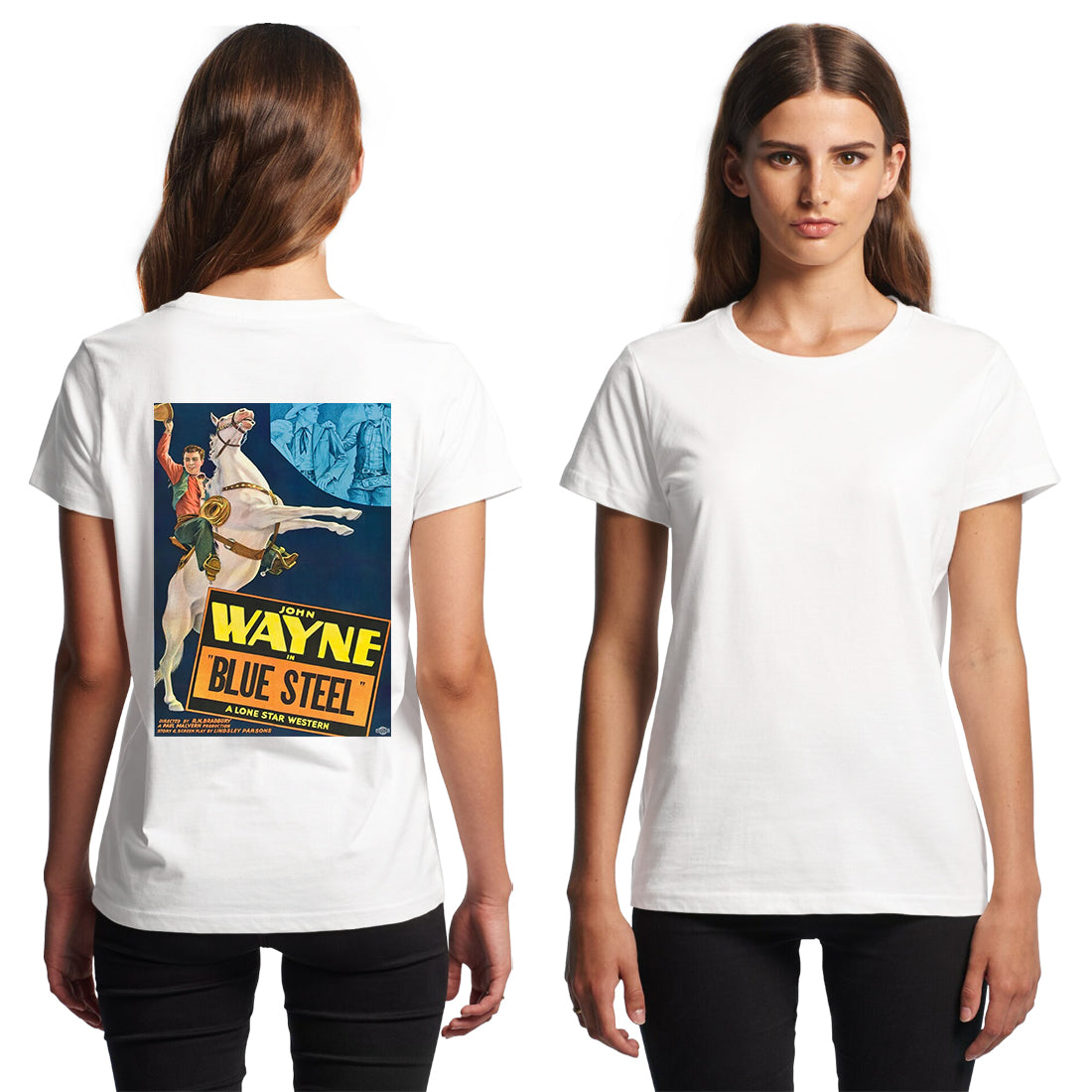 Blue Steel (1934) John Wayne T-Shirt