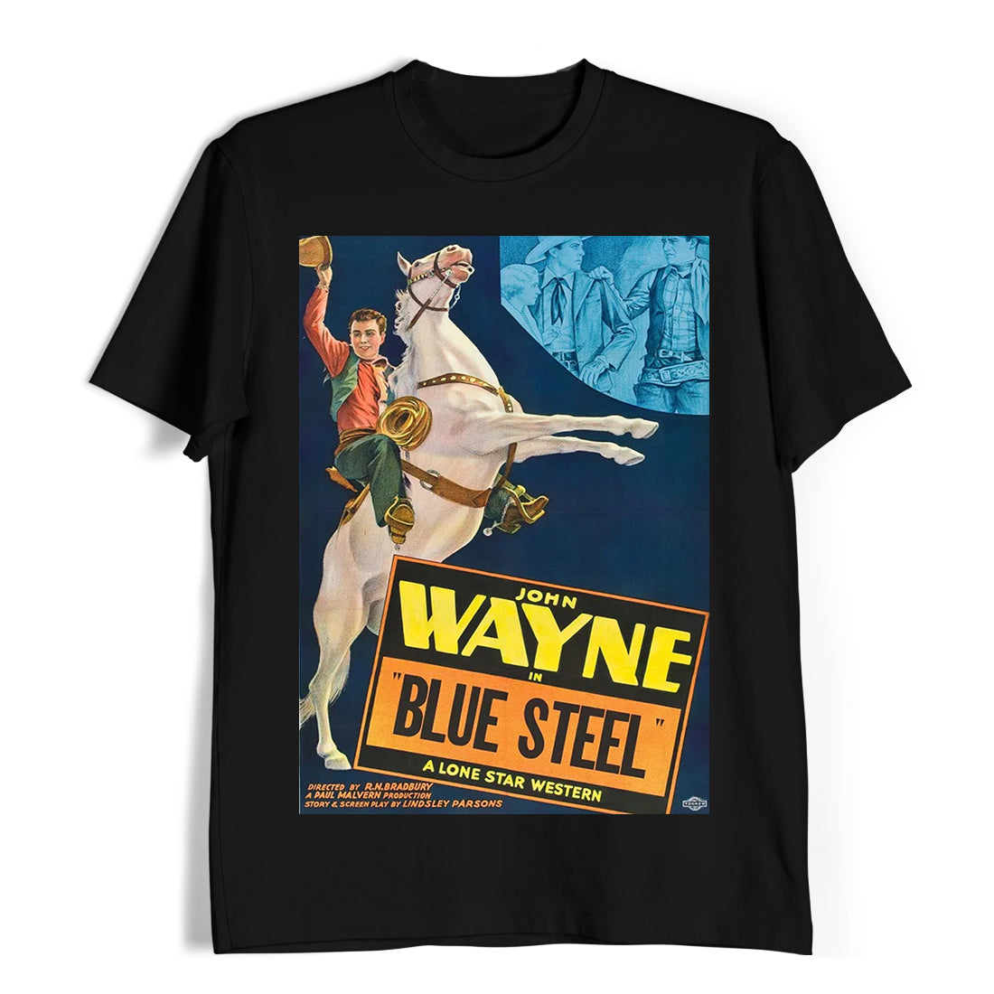 Blue Steel (1934) John Wayne T-Shirt