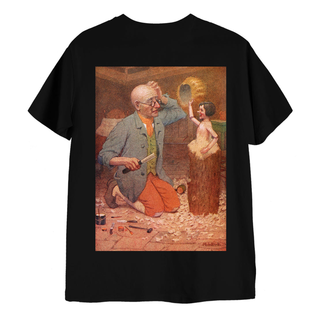 Pinocchio Puppet’s Hand 1916 T-Shirt