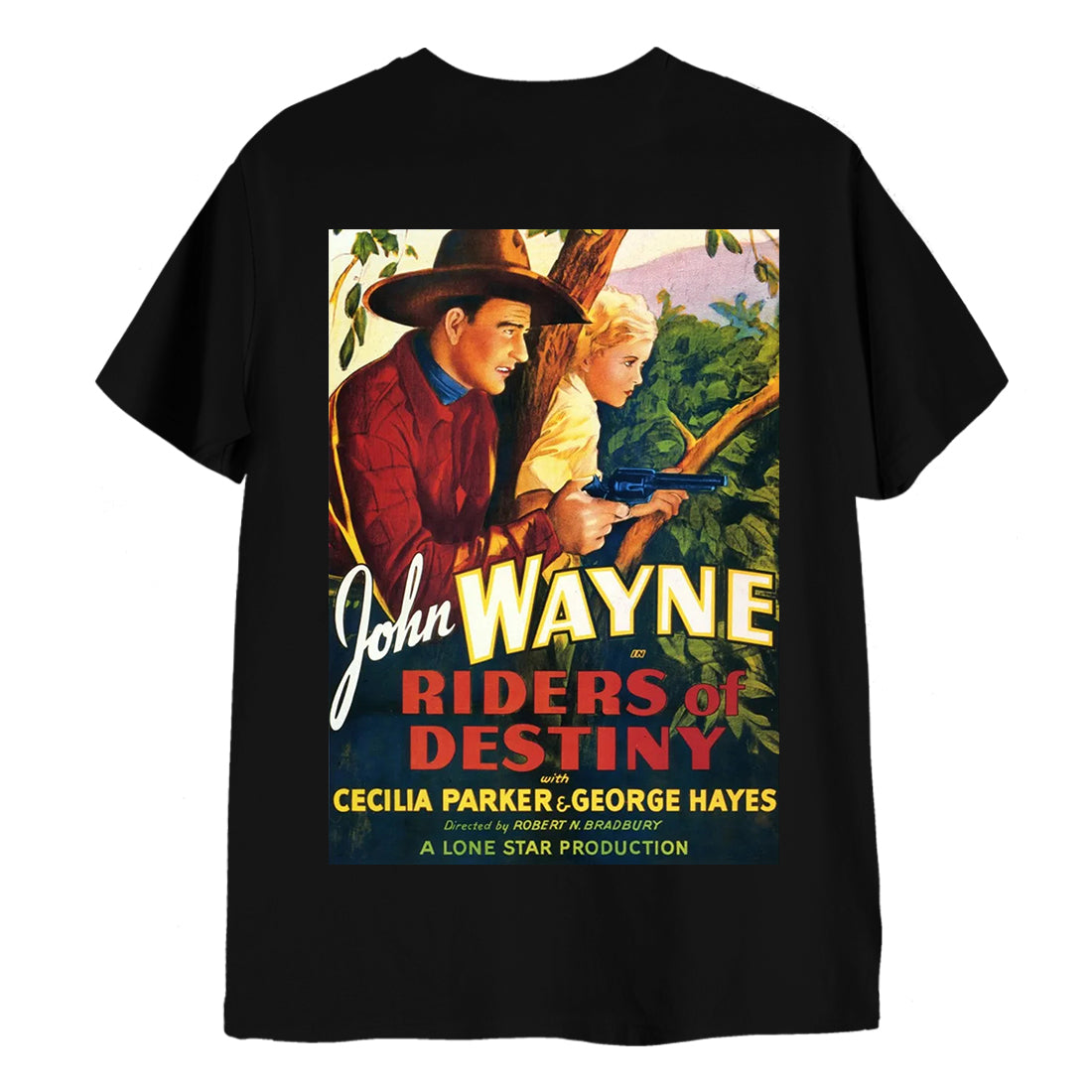 Riders of Destiny 1933, with John Wayne as a singing cowboy T-Shirt