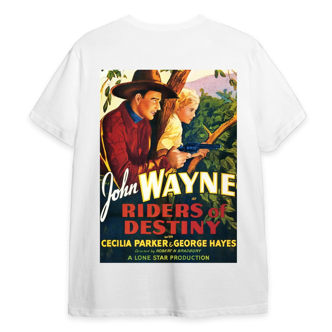 Riders of Destiny 1933, with John Wayne as a singing cowboy T-Shirt