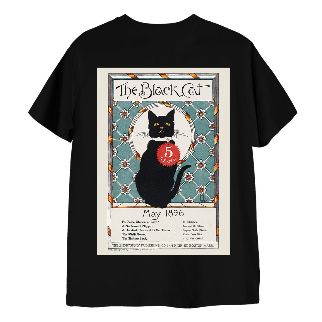 The Black Cat, May 1896 T-Shirt
