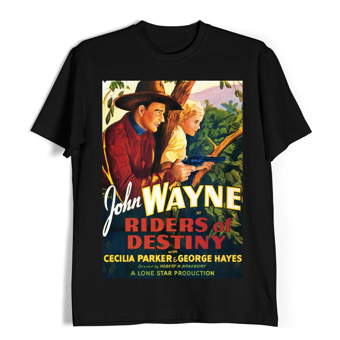 Riders of Destiny 1933, with John Wayne as a singing cowboy T-Shirt