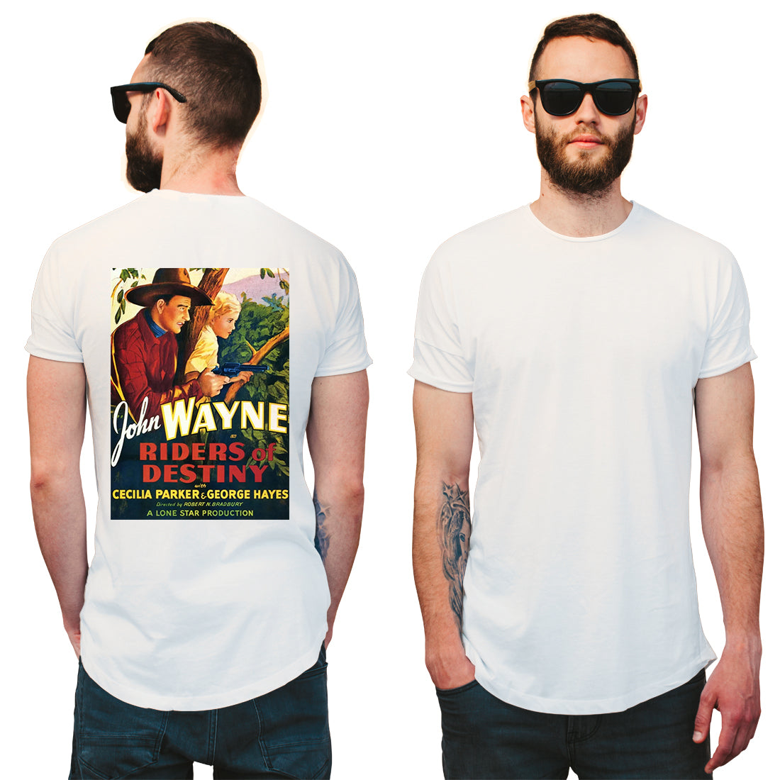 Riders of Destiny 1933, with John Wayne as a singing cowboy T-Shirt