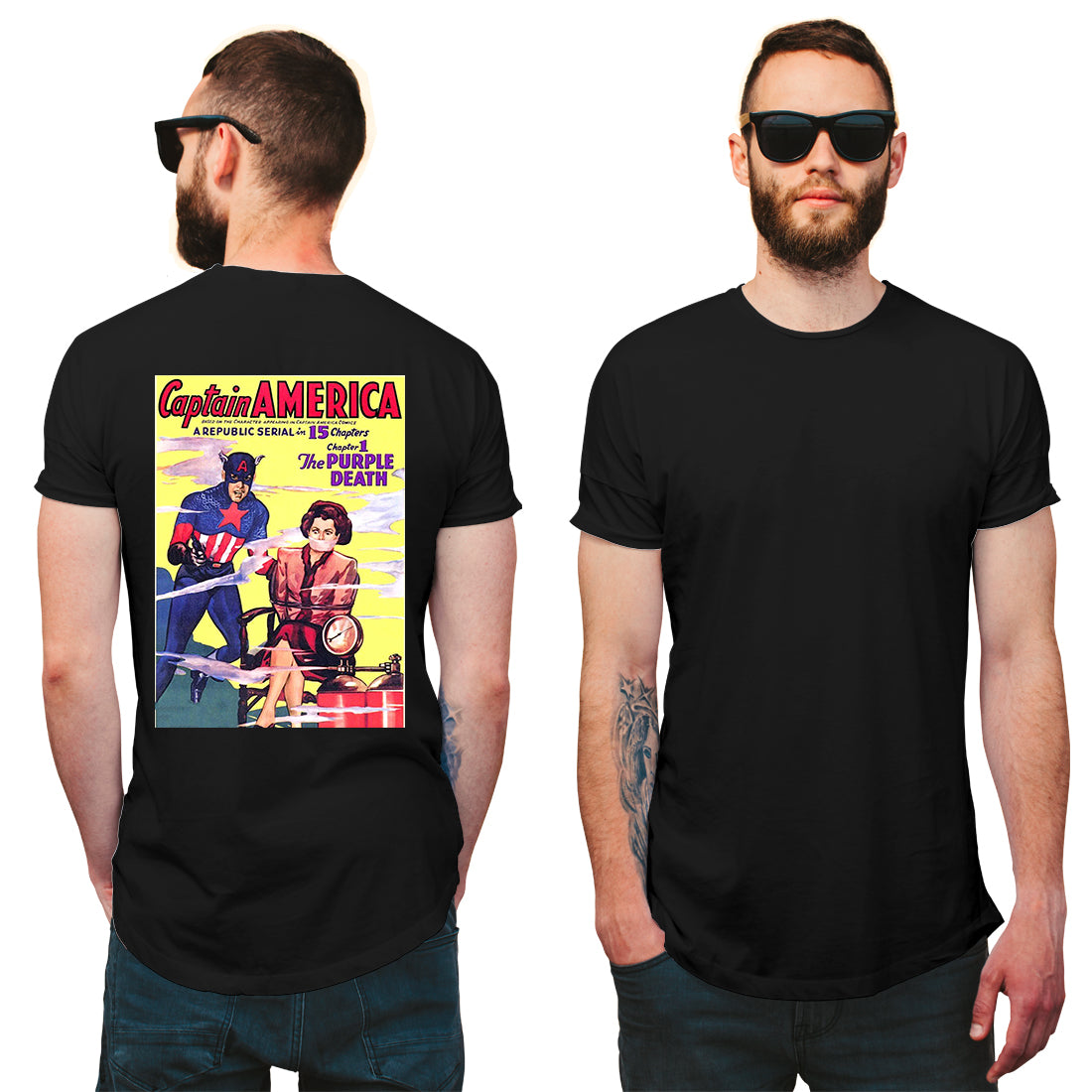 Captain America, 1944 chapter 1 The Purple Death T-Shirt