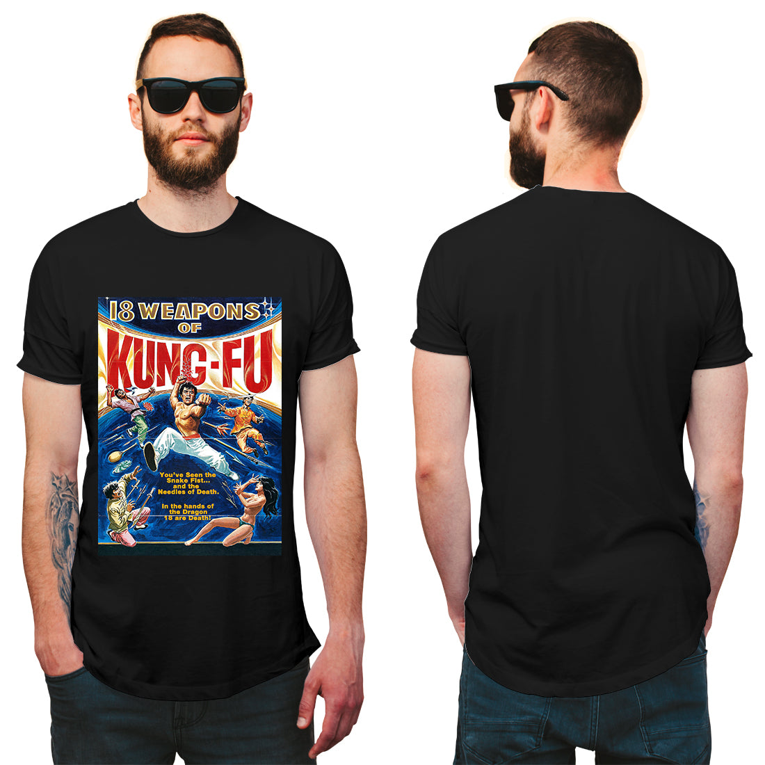 18 Weapons Of Kung Fu T-Shirt