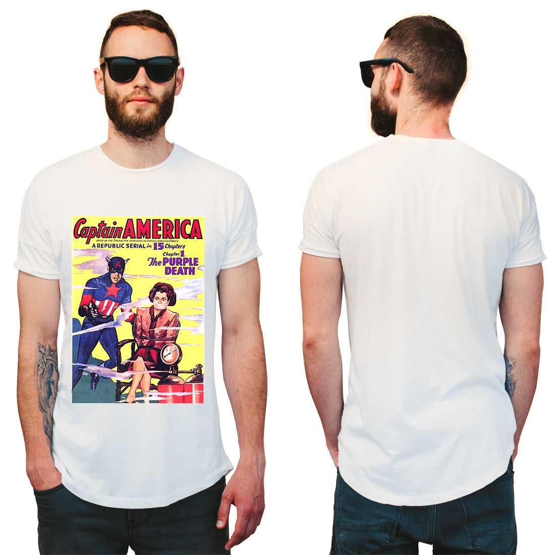 Captain America, 1944 chapter 1 The Purple Death T-Shirt