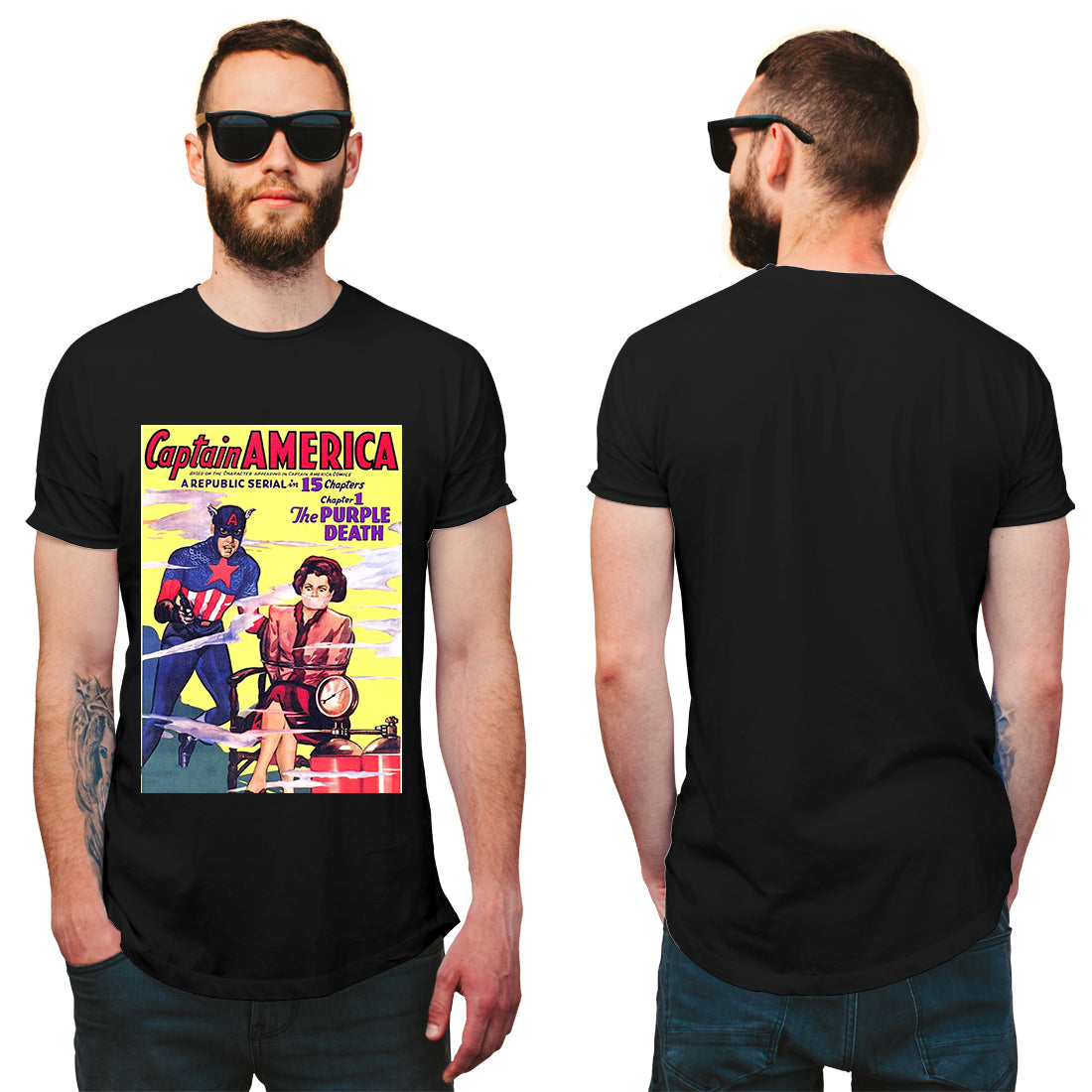 Captain America, 1944 chapter 1 The Purple Death T-Shirt