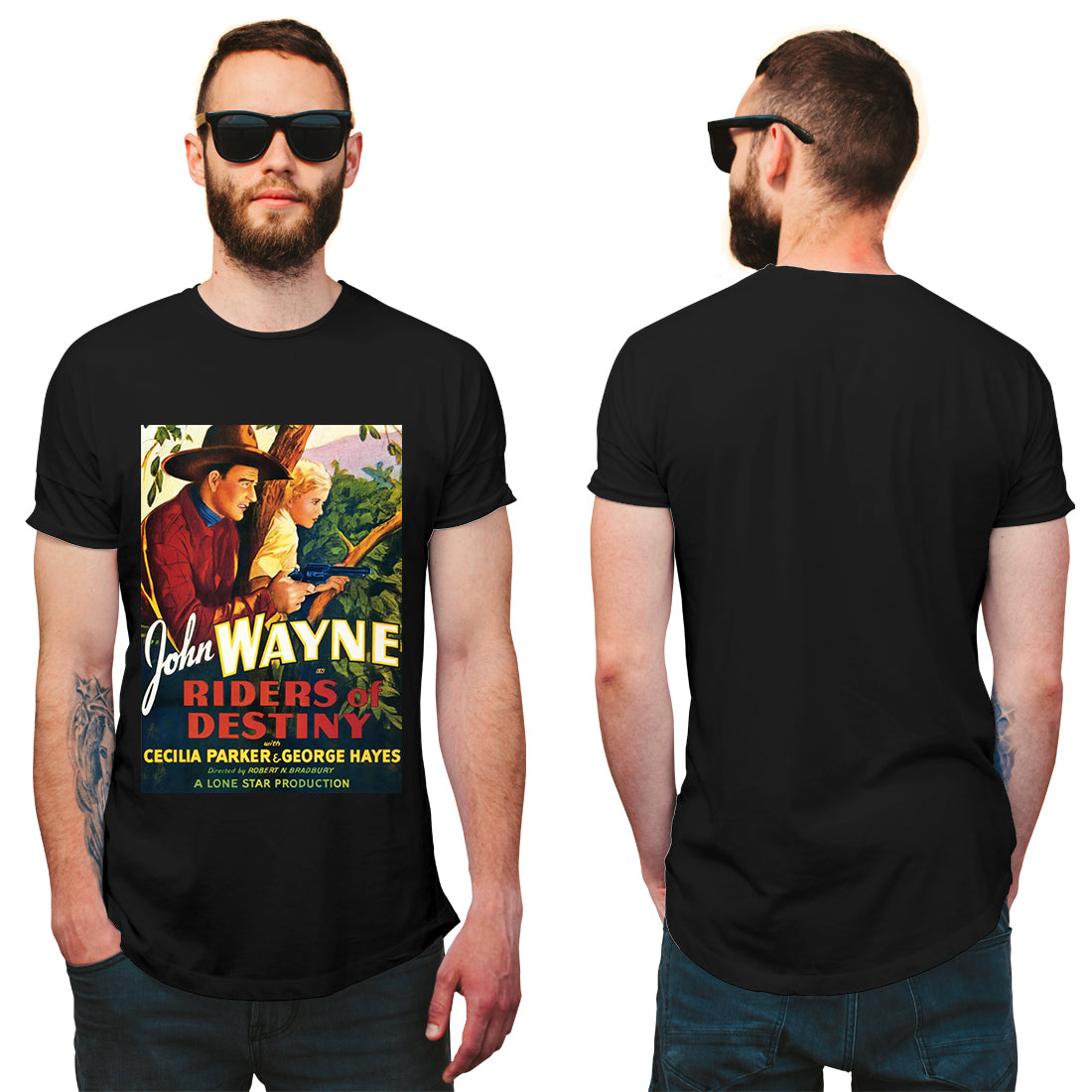 Riders of Destiny 1933, with John Wayne as a singing cowboy T-Shirt