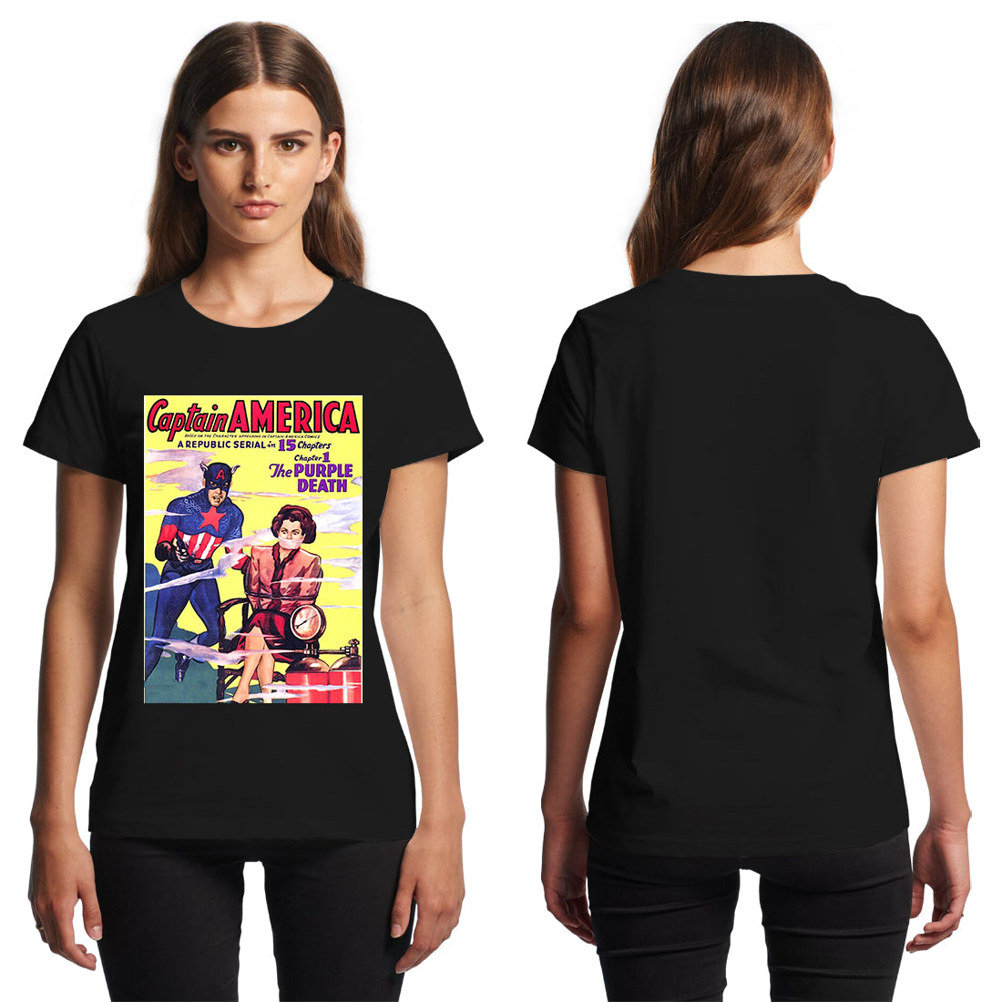 Captain America, 1944 chapter 1 The Purple Death T-Shirt