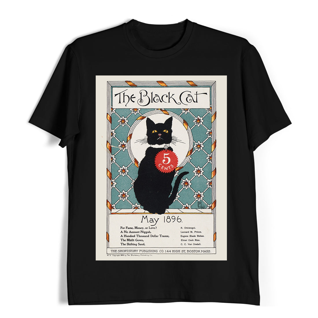 The Black Cat, May 1896 T-Shirt