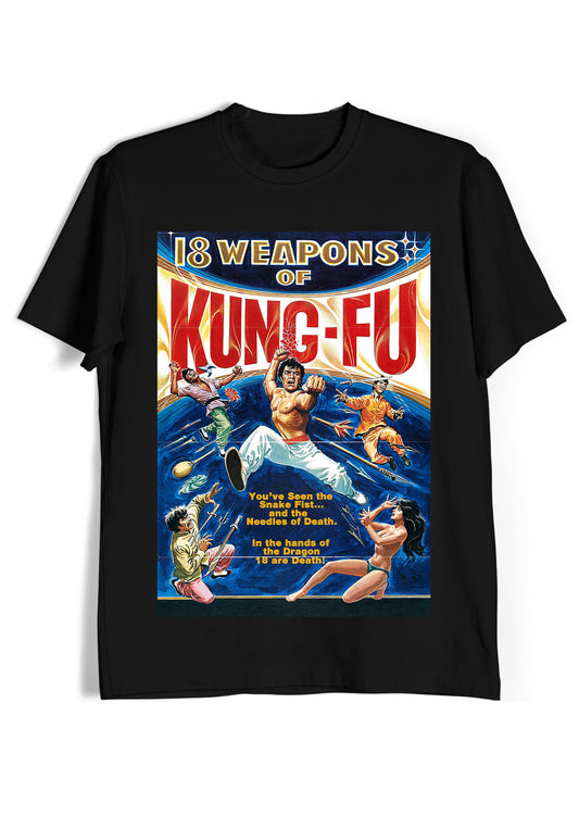 18 Weapons Of Kung Fu T-Shirt
