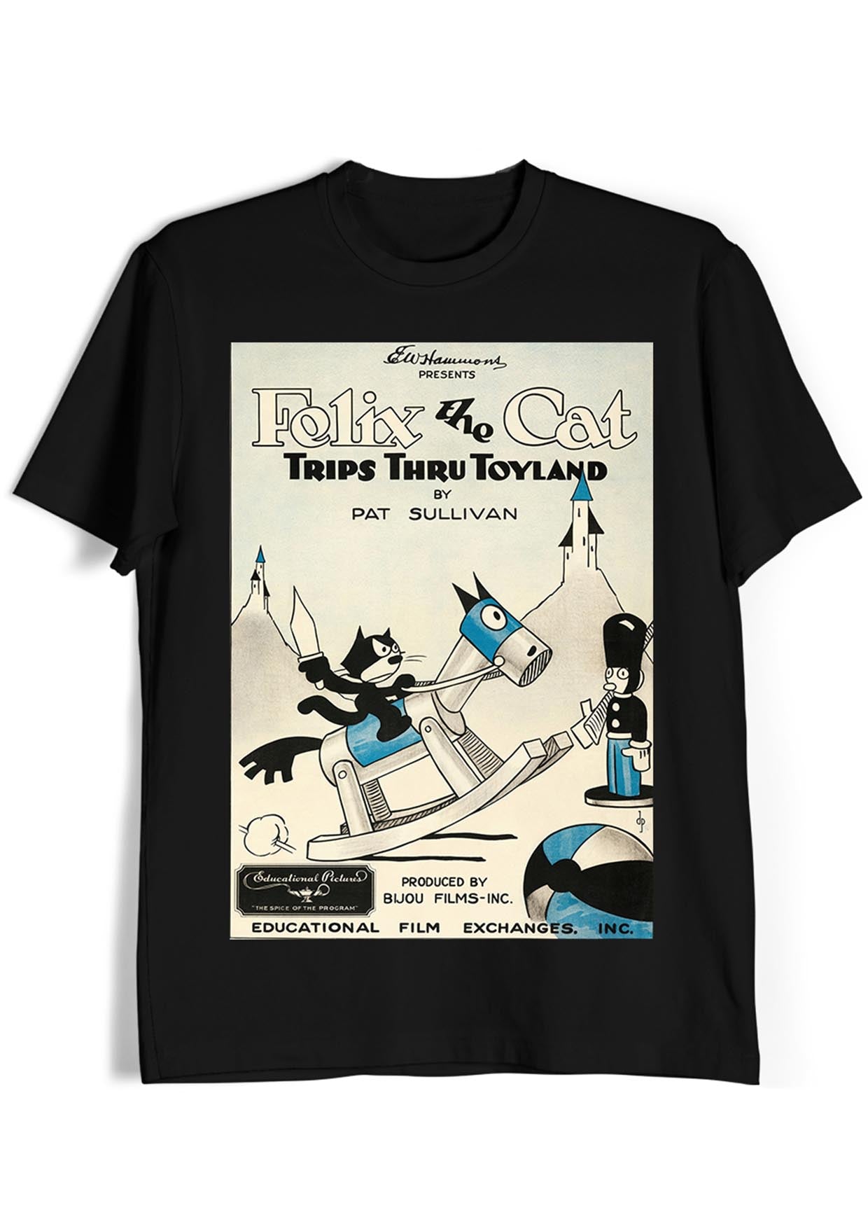 Felix the Cat Trips Thru Toyland 1925 T-Shirt