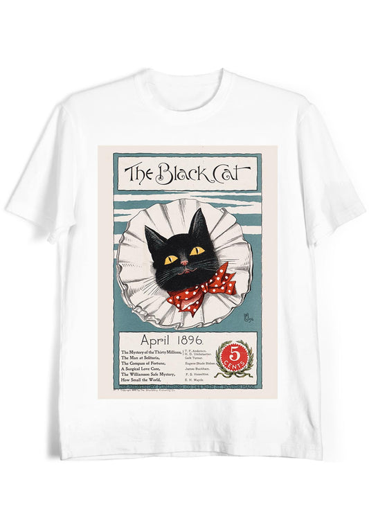 The black cat, April 1896 T-Shirt